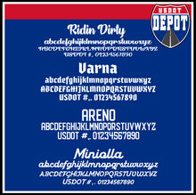 Load image into Gallery viewer, USDOT, MC, KYU, CA, TXDOT & VIN Number Sticker Decals (2-Pack)