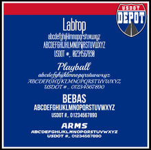 Load image into Gallery viewer, Box, Trailer & Truck Height Number Sticker Decal Lettering (2-Pack)