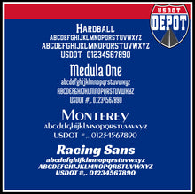 Load image into Gallery viewer, USDOT Number Sticker Decal Lettering Connecticut (2-Pack)